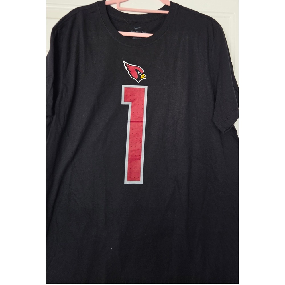 Nike Arizona Cardinals Kyler Murray 1 Black T-Shirt Mens XL NFL Football Tee